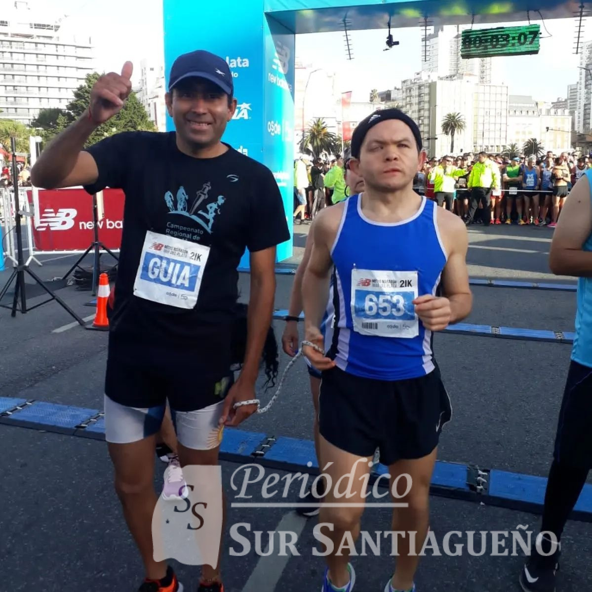 Podios de Mar del Plata y Córdoba tuvieron presente al atleta Pablo