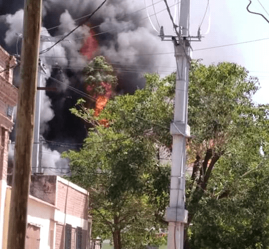 la banda incendio