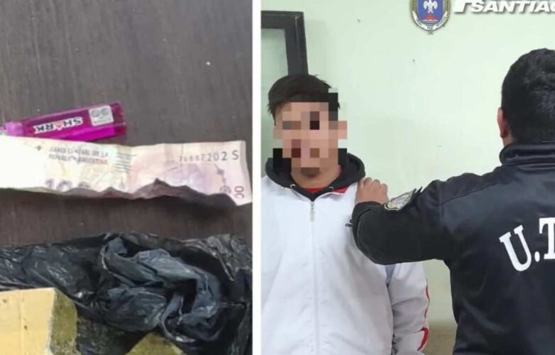 detenido droga