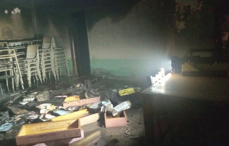 incendio centro vecinal
