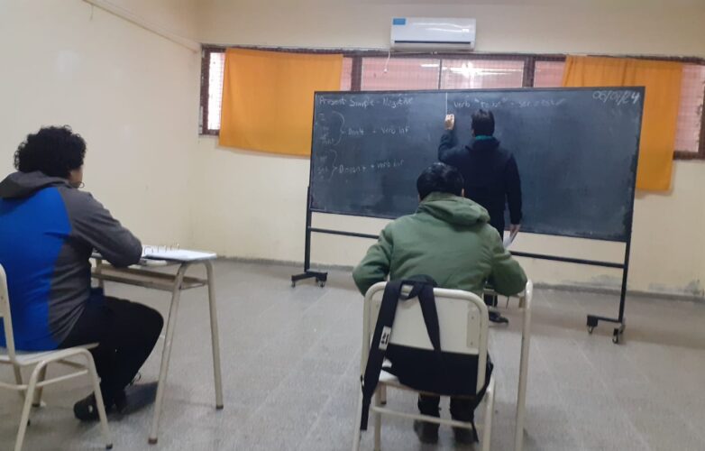 escuela alumnos docentes