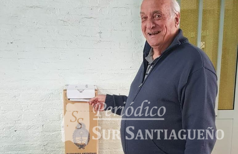 berto votando