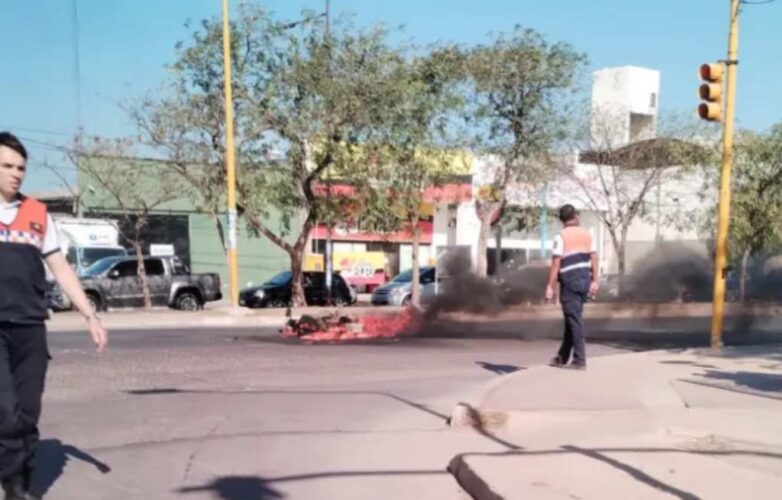 derrape incendio