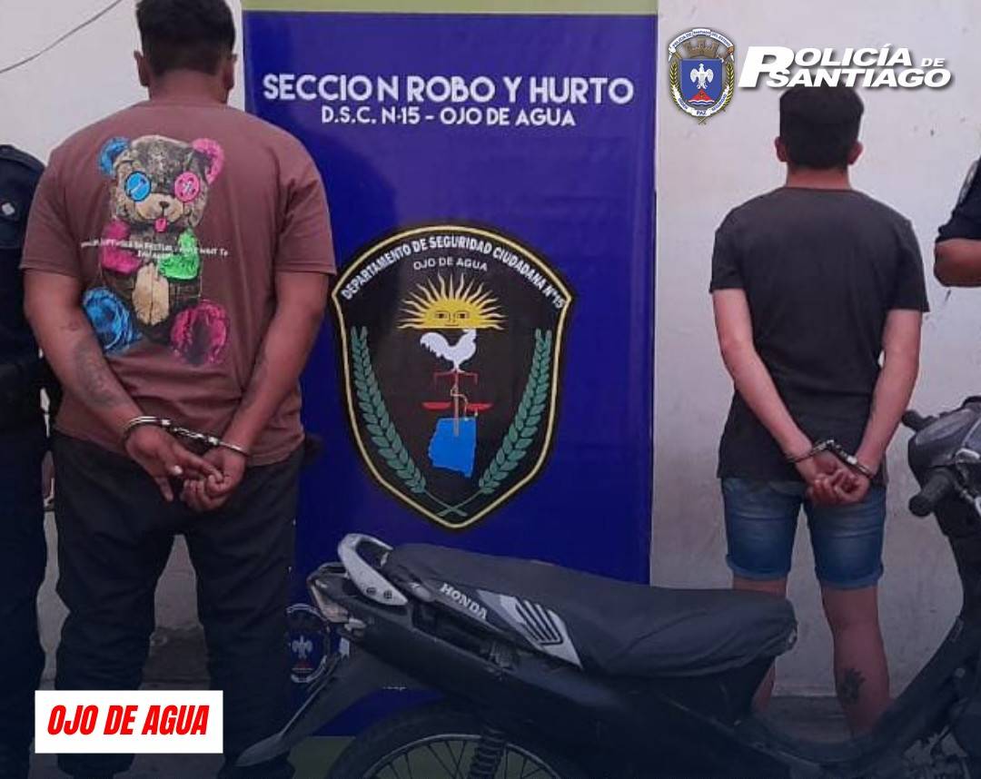 Rápida Detención De Dos Motochorros Que Atacaron A Una Mujer En El ...