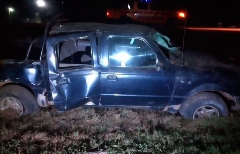 vuelco camioneta